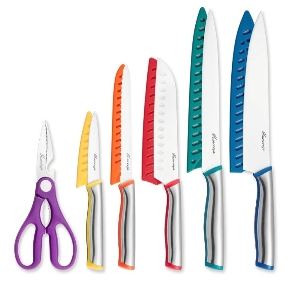 Hancorys Multicolor Knife Set with Shears